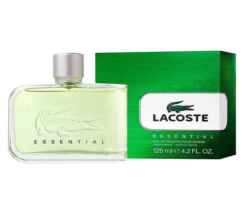 perfume caballero lacoste essential (edt) eau de toilette 125 ml - Muebles America en Linea